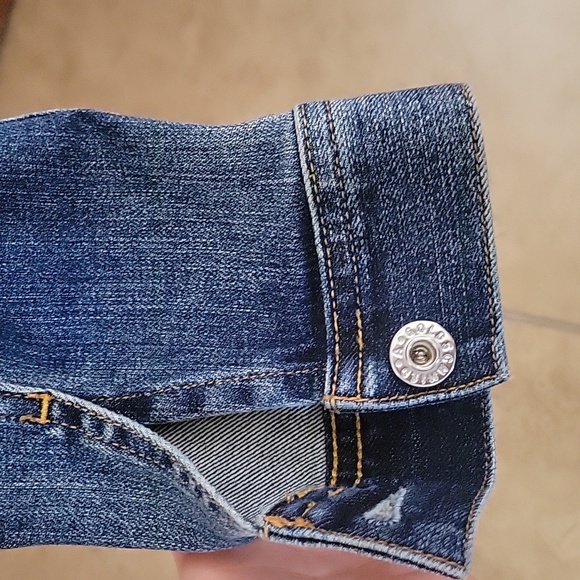 AG Adriano Goldschmied jean jacket with sherpa collar - Picture 9 of 9